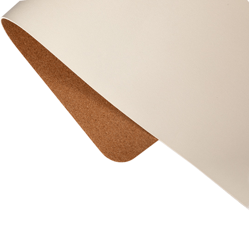 Eco friendly Double Sided Large Cork Mouse Pad Leather Desk Writing Pad Nonslip Desk Pad