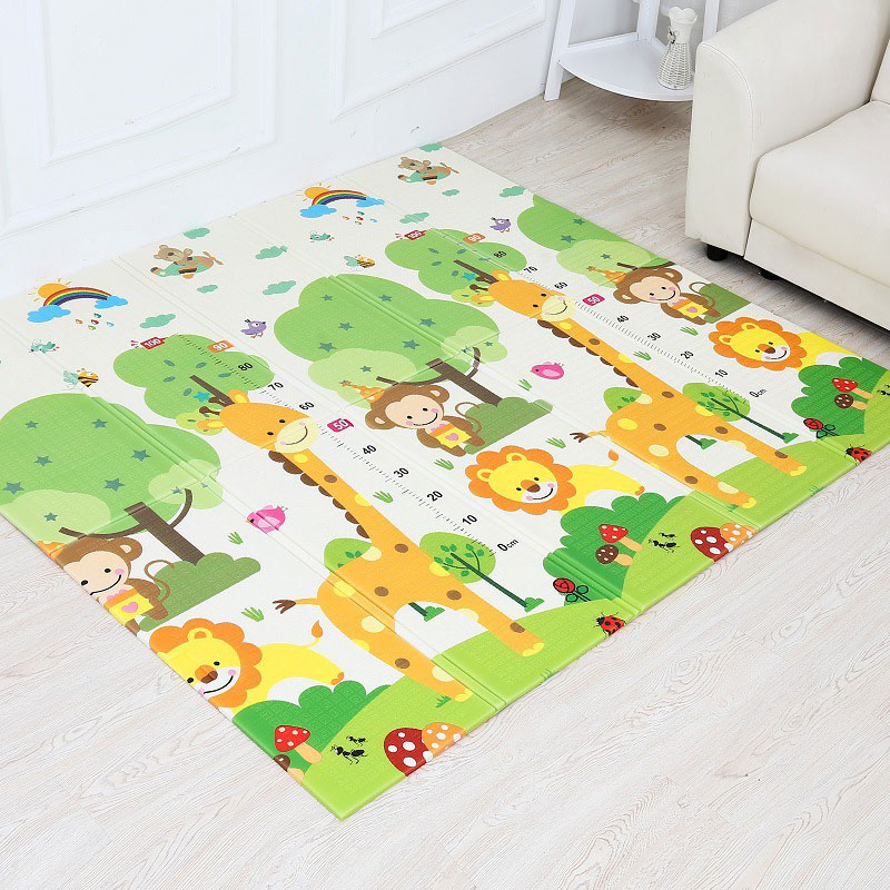 FM0034 Eco-friendly Easy To Take Printed Foldable Play Mat