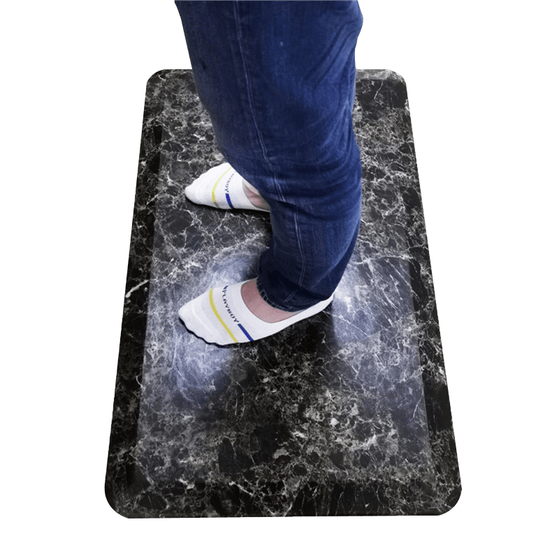 FM0030M PU Foam PVC Surface Durable Anti-slip  Safe Anti-fatigue Foot Kitchen Mat