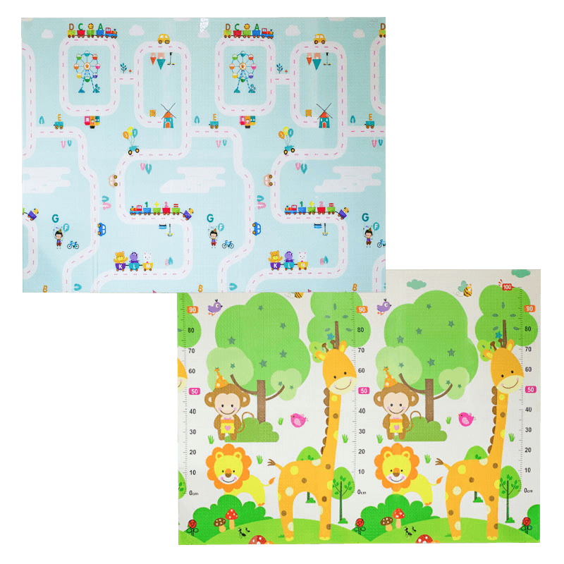 FM0034 Eco-friendly Easy To Take Printed Foldable Play Mat