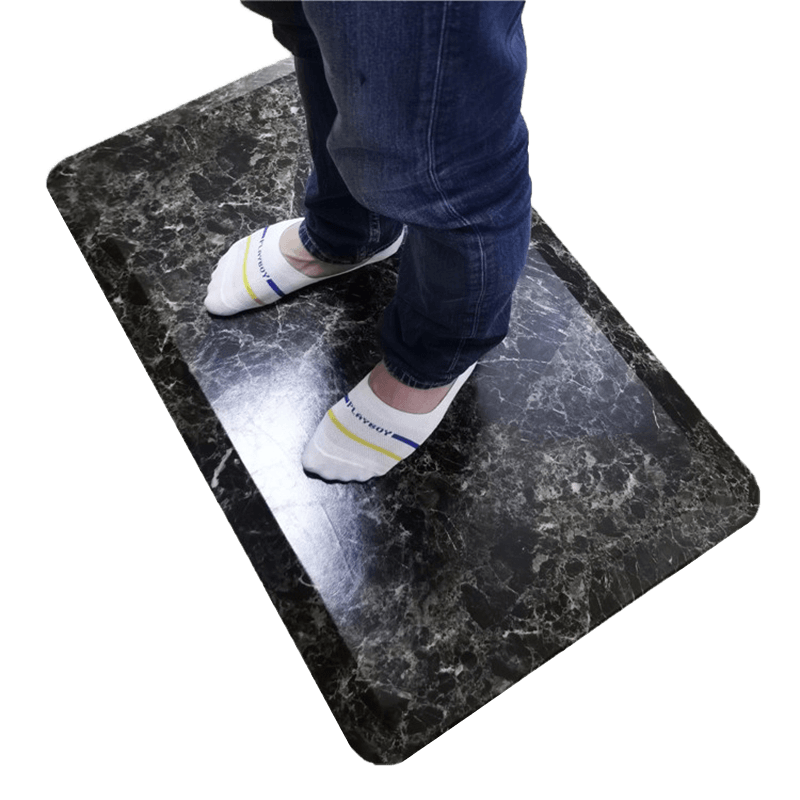 FM0030M PU Foam PVC Surface Durable Anti-slip  Safe Anti-fatigue Foot Kitchen Mat